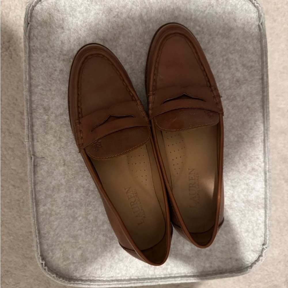 Women’s Ralph Lauren Leather Loafers